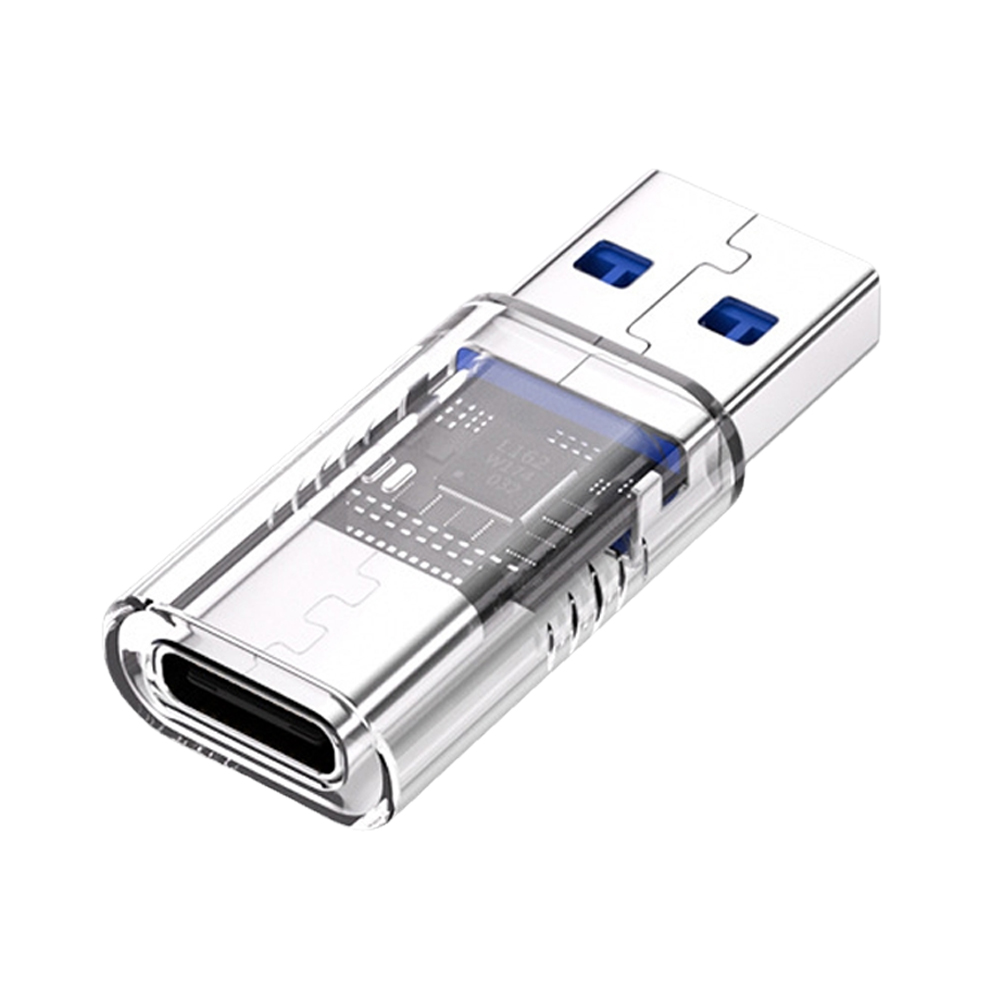 바라보고 USB 3.0 C타입 to A OTG 젠더 투명 고속 데이터 변환 어댑터 - 상세 이미지 2