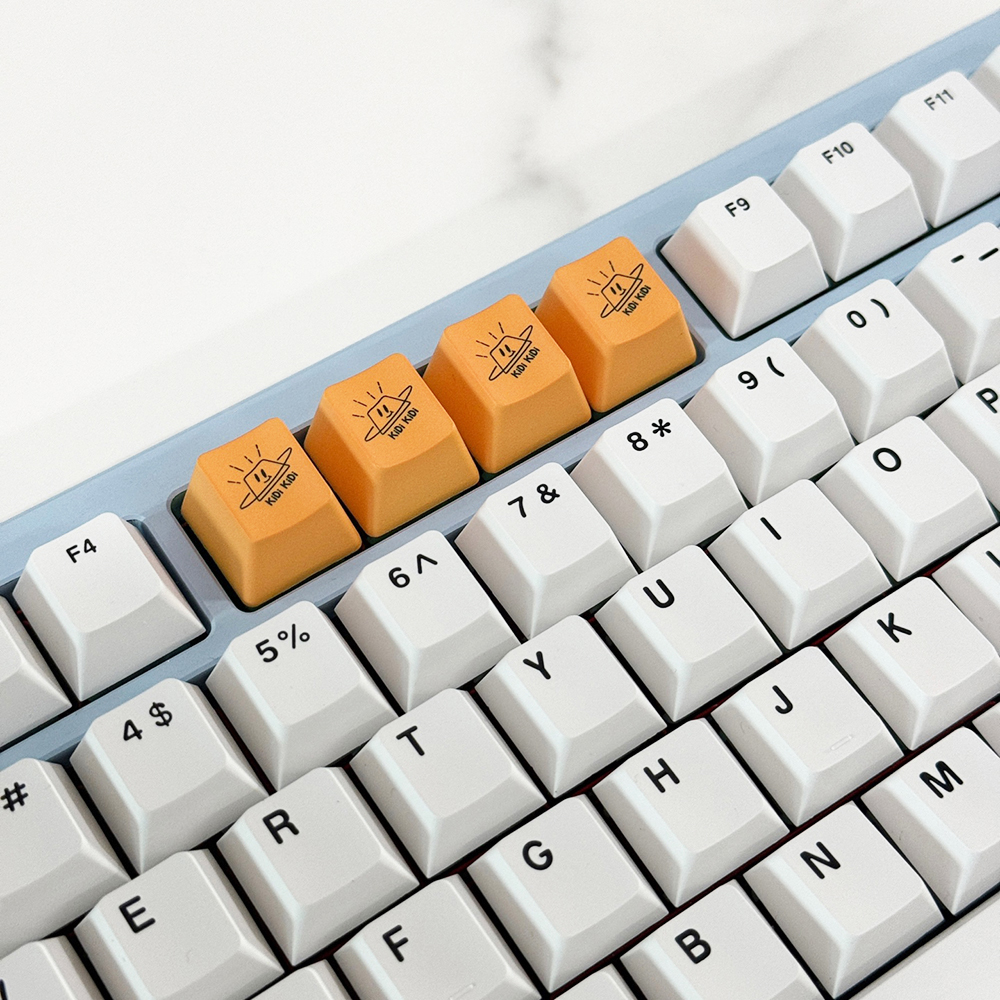 키캡디자인 키디 시그니쳐 키캡 R4 1U ESC PBT OEM 포인트키캡 기계식키보드 굿즈 이미지 6