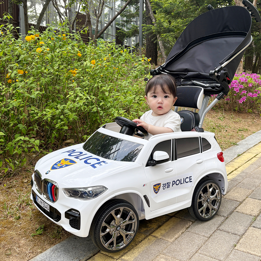 [파파야나인] 푸쉬카 경찰차 베이직 ver 2종 스티커 1세트