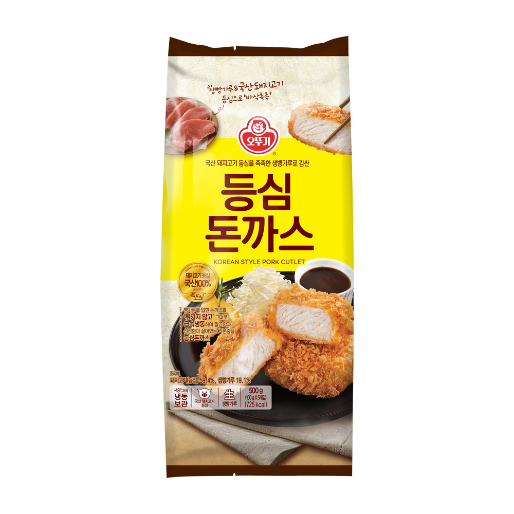 오뚜기 등심돈까스500g
