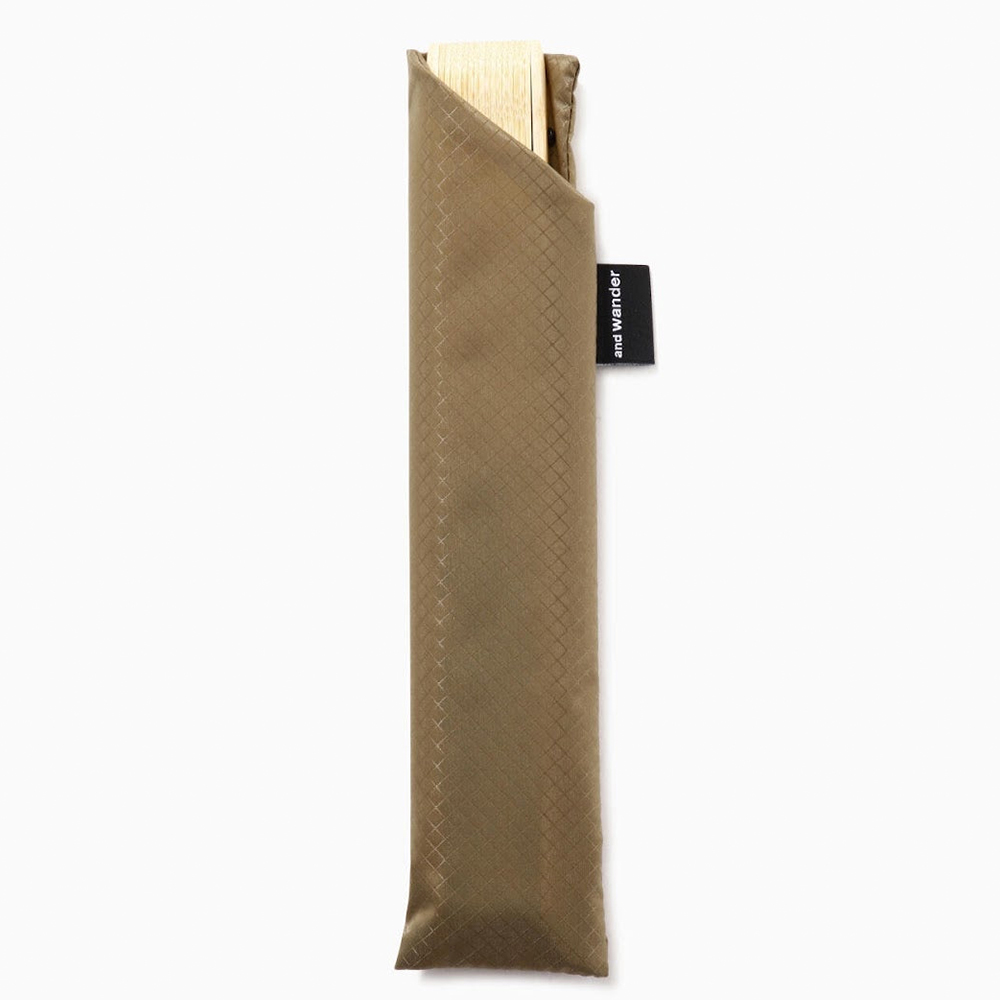 앤드원더 부채 hiking club folding hand fan 25SS 접이식 5745177305 - 상세 이미지 5