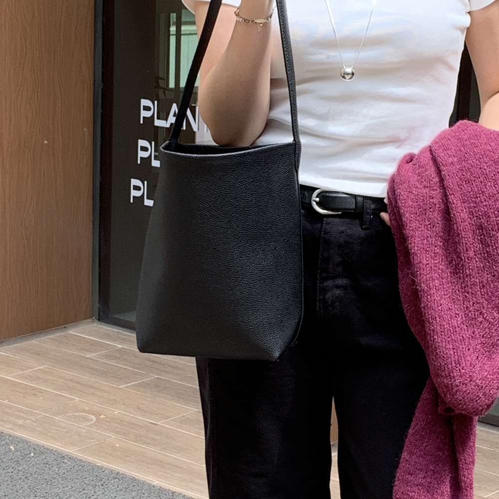 사각 소가죽 토트백 파크백 미듐 버킷백 보부상가방