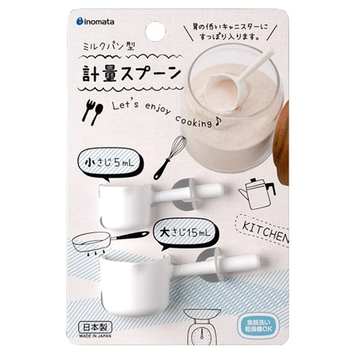 Inomata 미니 계량스푼 5ml/15ml 세트상품 11376 - 상품 이미지