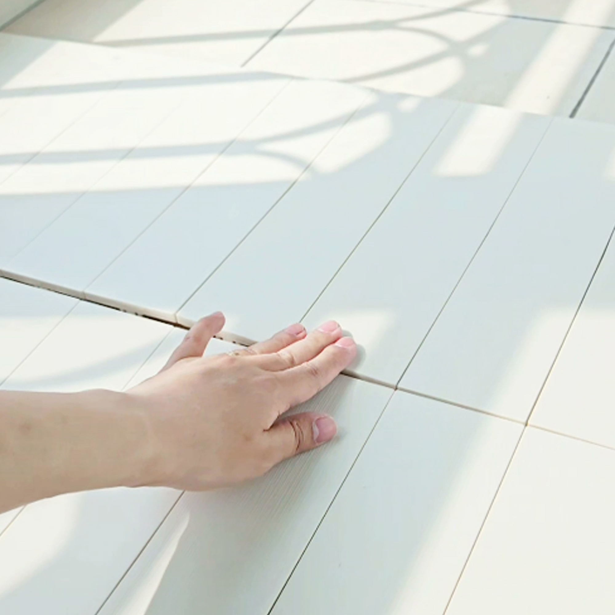 조립식 데크타일 틈없는 베란다 마루 바닥 데크 타일 36P