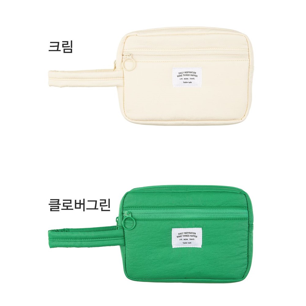 스트랩 파우치 손잡이 천가방 소지품 여권 패스포트 여행 이미지 6