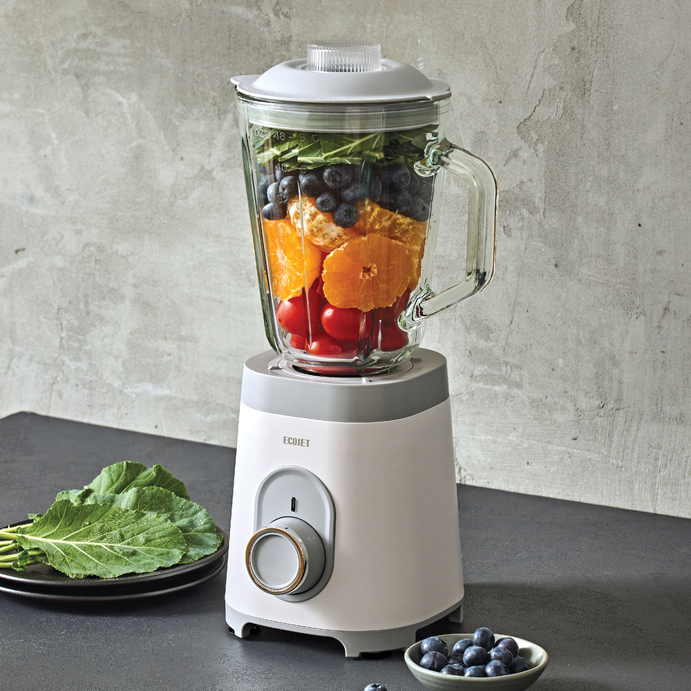 유리 믹서기 1500mL 대용량 초고속 블렌더 강력모터 얼음분쇄 가정용 업소용 소형