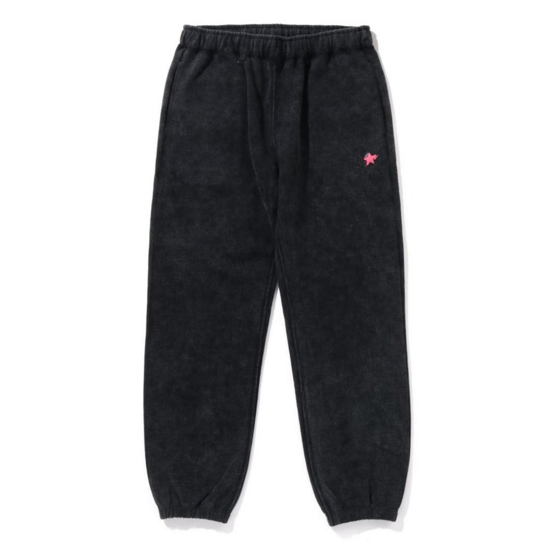 베이프 X MMJ 바지 GARMENT DYE RELAXED FIT SWEATPANTS 15TH 4월 신상 1L23-152-905 - 상품 이미지