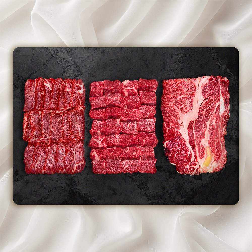 한우 투뿔 선물세트 마장동 소고기 고기 설 명절 추석 구이용