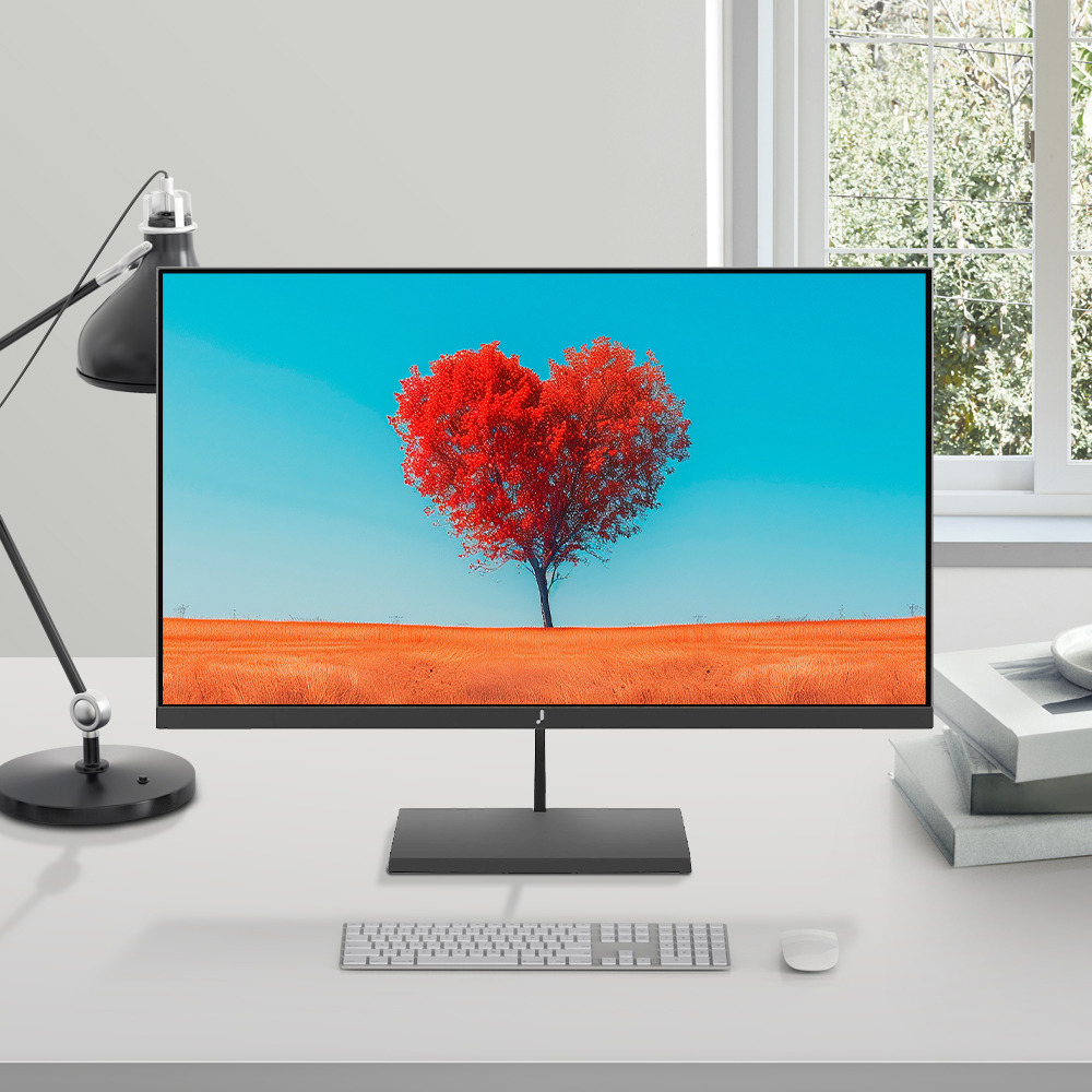 주연테크 V27Q100 QHD IPS 100Hz 컴퓨터 모니터 68~69cm(27인치), 일반 - 상품 이미지