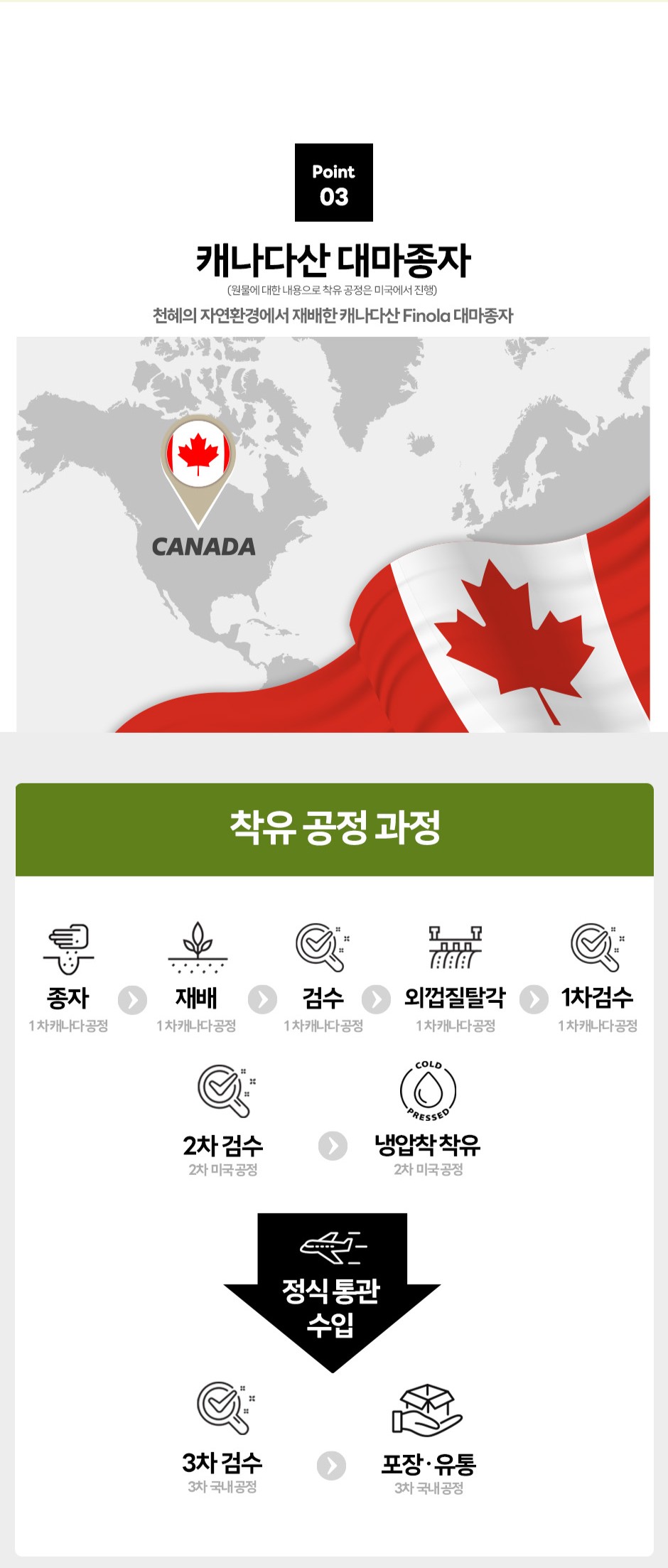 캐나다 대마종자유 오메가 3 6 9 비엘 nfp 피놀라 황금오일 햄프씨드 오일 5박스 - 상세 이미지 5