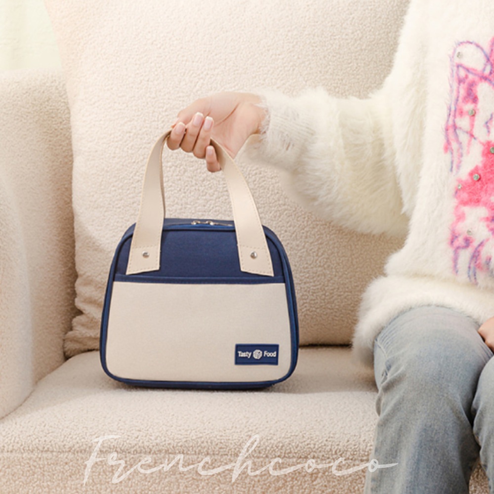 프렌치코코 도시락 가방 보온보냉백 피크닉 소풍 직장인 런치백 쿨러백 유치원 어린이집
