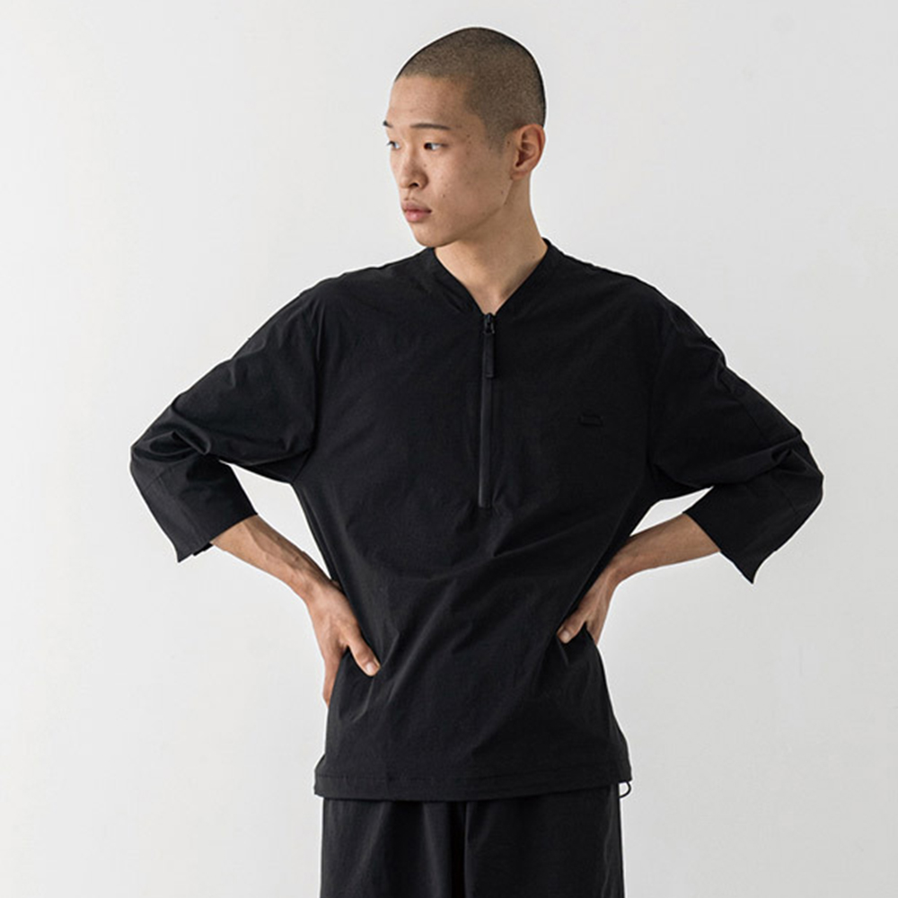 무브온 지퍼 티셔츠 - 상세 이미지 2