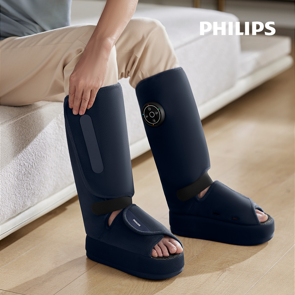 필립스 부츠 마사지기 PPM6541 발 다리 종아리 온열 발등 지압 안마기 상세 이미지 3