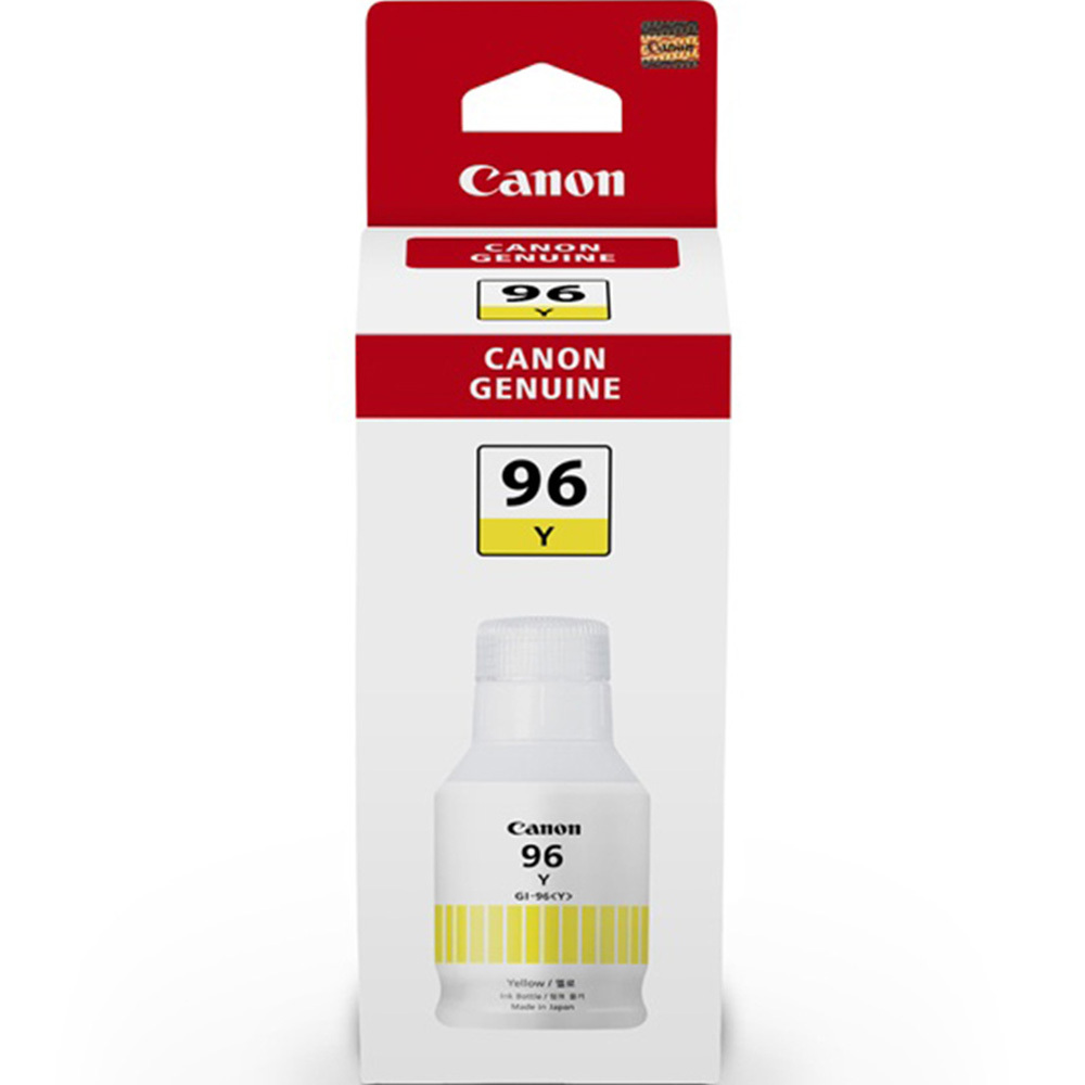 Canon 정품무한잉크 GI-96Y 노랑 GX6090 14000매 135ml 무한리필형잉크프린터복합기컬러단색카트리지노랑 Y : PINKHIP