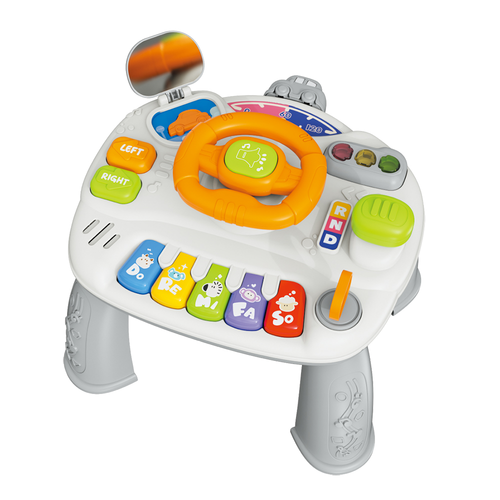 올리블리 운전대 러닝테이블 에듀테이블 유모차 장난감