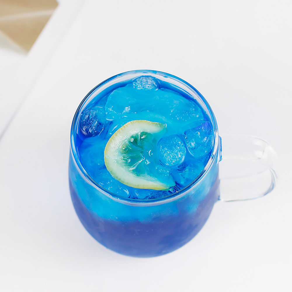 내열유리 프롬머그 카페유리컵 500ml, 2개, 항아리컵 - 상세 이미지 4