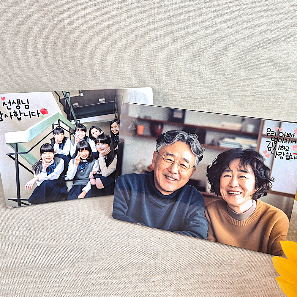 고급 기념일 꽃 이벤트 액자 선물 세트 - 상세 이미지 4