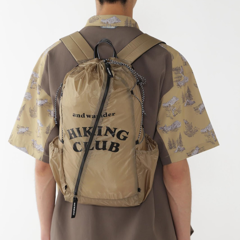 앤드원더 백팩 hiking club sil daypack 25SS 가방 5745175301 - 상세 이미지 2