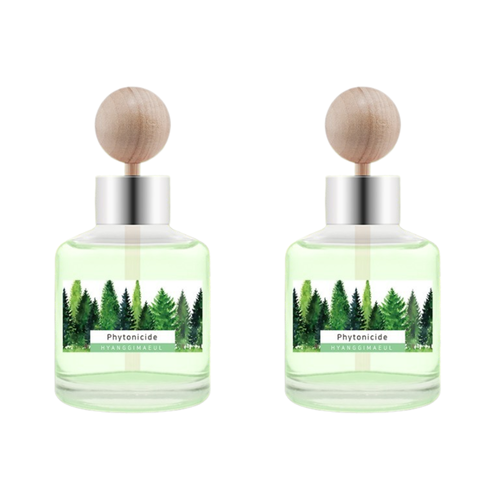 더허브샵 향기마을 차량 디퓨저 피톤치드향 70ml X2 : 비엔엠코리아