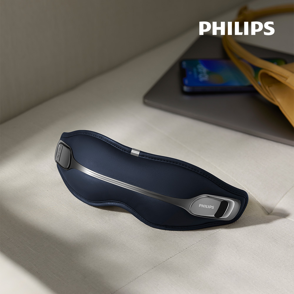 필립스 딥아이 눈 마사지기 PPM2321 진동 온열 블루투스 안마기 눈케어 두드림 상세 이미지 5