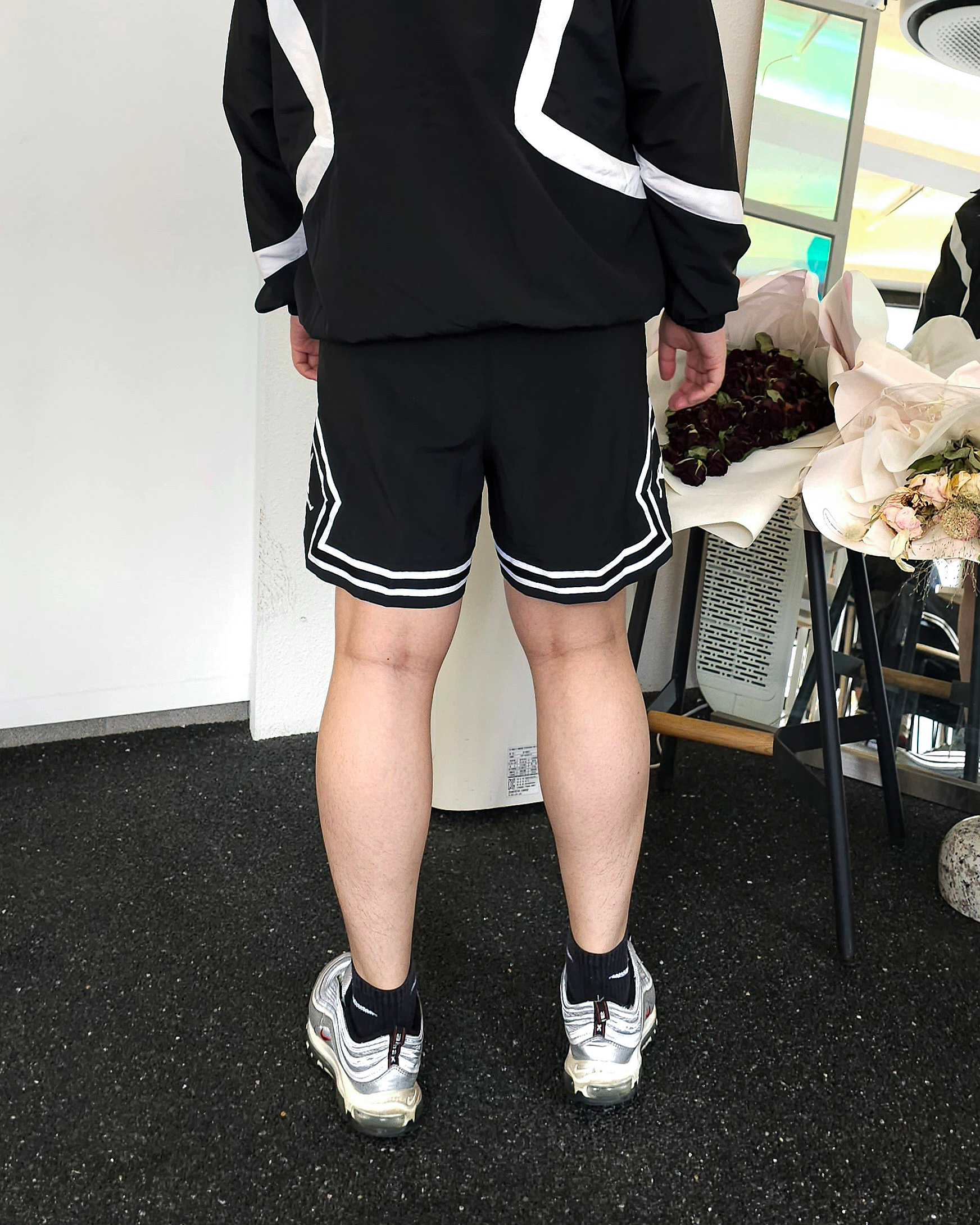 나이키 NIKE 조던 다이아몬드 드라이핏 쇼츠 여름반바지 FQ2990블랙, M 이미지 8