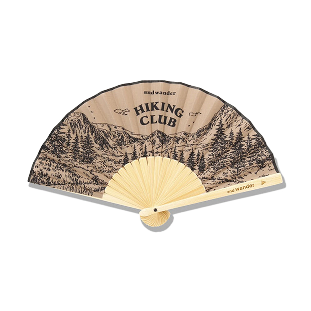 앤드원더 부채 hiking club folding hand fan 25SS 접이식 5745177305 - 상품 이미지
