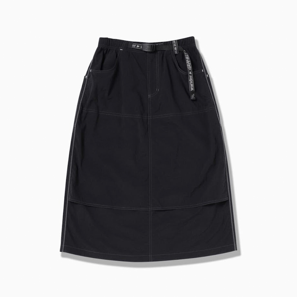앤드원더 스커트 GRAMICCI x and wander nylon double knee skirt 25SS 뒷트임 5745152513 - 상세 이미지 3