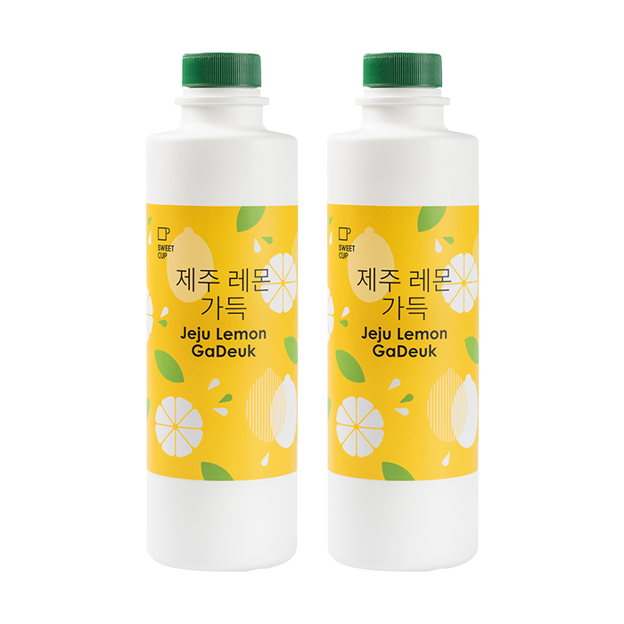 스위트컵 제주 레몬 가득 1.18kg 2개 액상 음료베이스 농축액 : 커피공장517