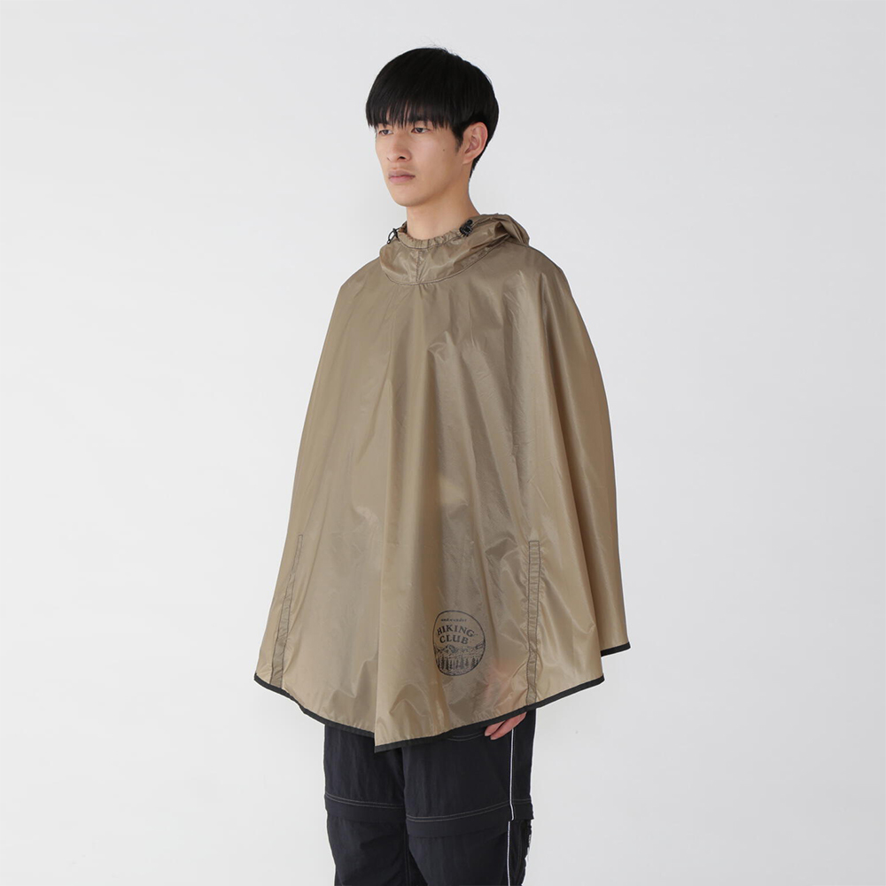 앤드원더 자켓 hiking club sil poncho 25SS 판초 우비 5745177303 - 상세 이미지 3