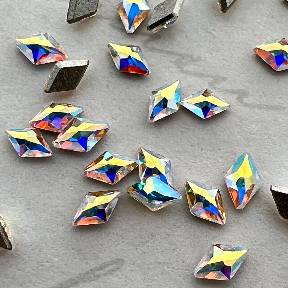 스와로브스키 2709 롬버스 3mm 미니 다이아 크리스탈 젤 셀프 네일아트재료 스톤 파츠 이미지 3