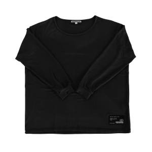루즈핏 와이드 U넥 롱슬리브 (4Colors) 착용 후기 | 사이즈/핏 총정리 - 상품 이미지 2