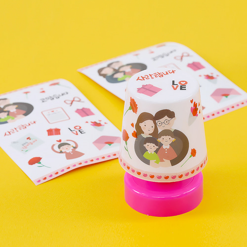 카네이션 미니 스탠드 만들기 세트 diy 꾸미기 무드등 키트 - 상세 이미지 4