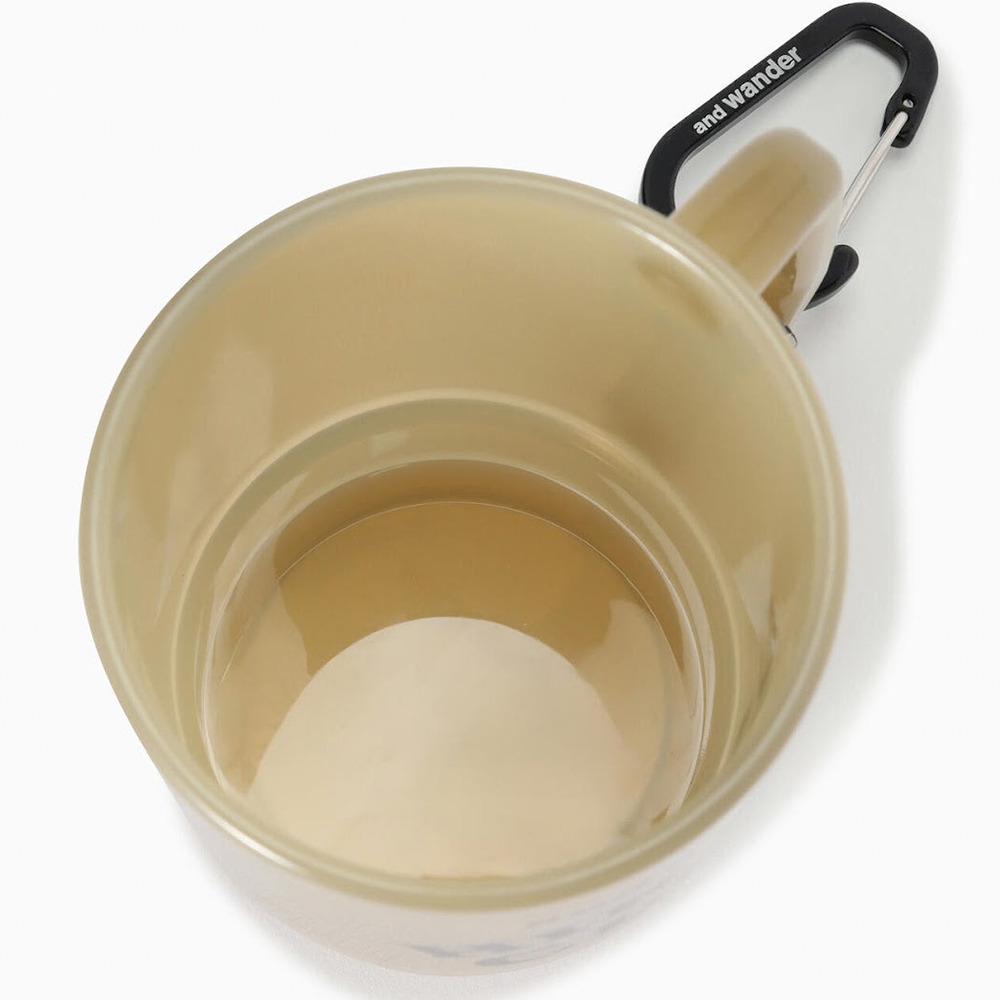 앤드원더 머그컵 hiking club PP mug 25SS 로고 캠핑 5745177307 - 상세 이미지 4