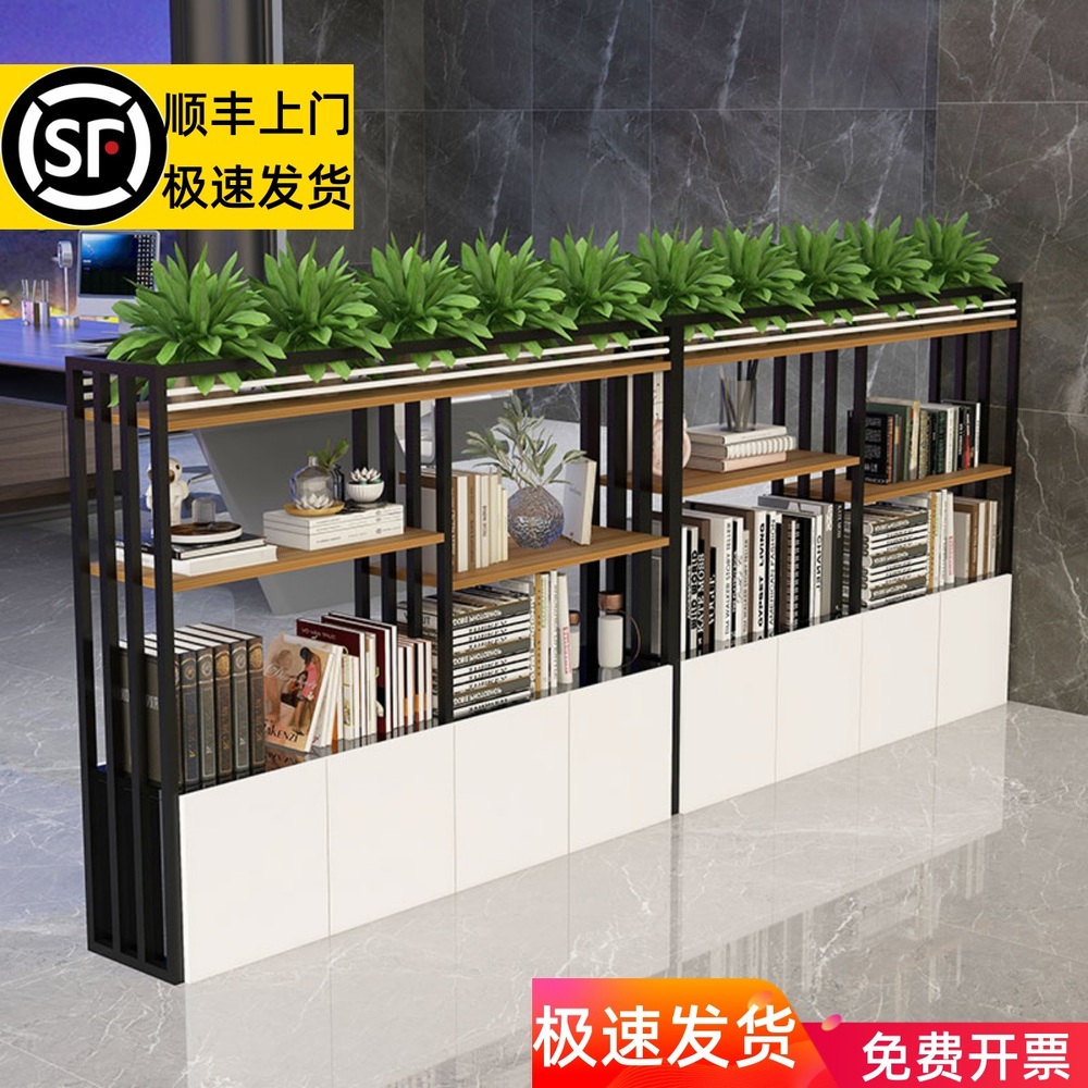 사무실 화분파티션 칸막이 플랜테리어 정원 식물 가벽 80x30x128 화이트 - 상세 이미지 2