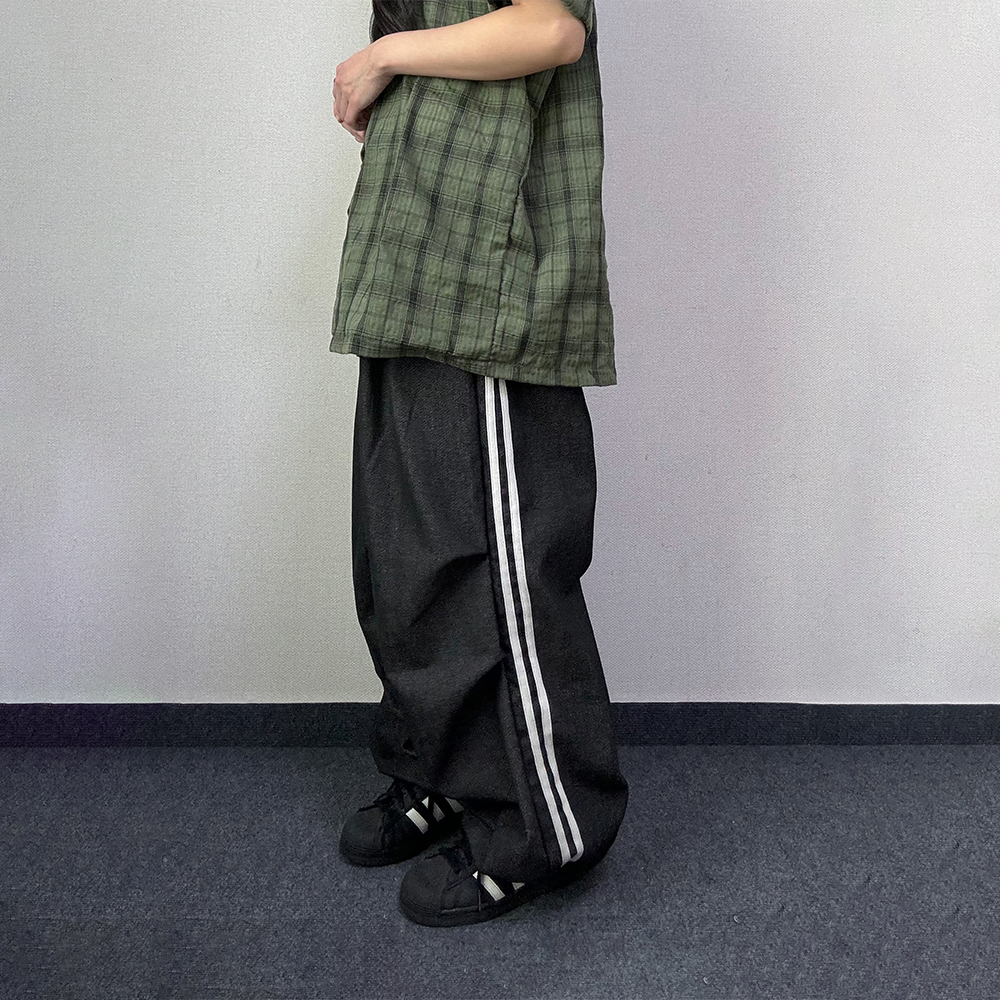 바드 파라슈트 데님 트랙 팬츠 [2Color] - 상품 이미지