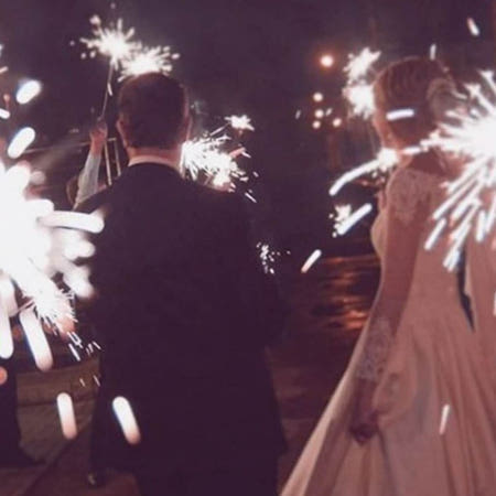 행사폭죽 불꽃놀이용품 스파클라 폭죽 25cm 10P