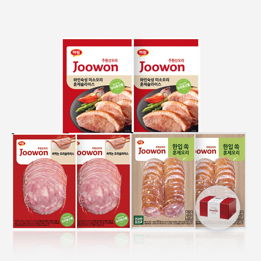 선물세트 명절선물 어버이날선물 하림 주원산오리 훈제 실속세트 1호