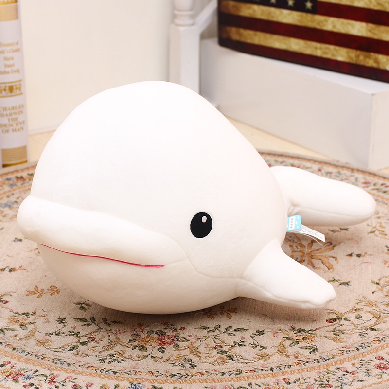 고래인형 봉제인형 동물 대형 애착인형 바다 돌고래 쿠션 모찌 바디필로우 - 상세 이미지 5