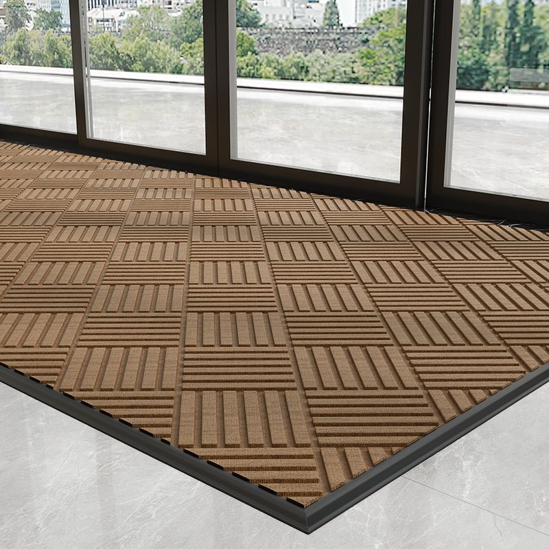 출입구 현관 매트 깔판 호텔 빌딩 입구 카페트 헤링본_ 스톤그레이 150x220cm