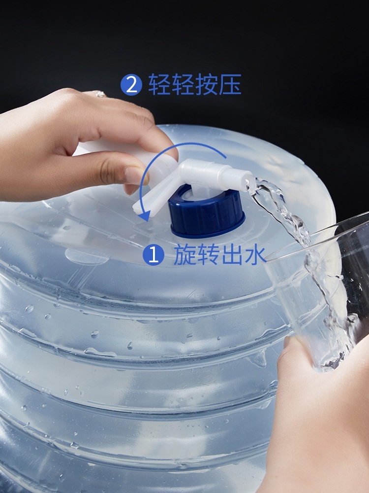 접이식 워터저그 워터디스펜서 스틸 온도유지 보냉 업소용 제트 야외접이식보관통-3L팩 - 상세 이미지 3