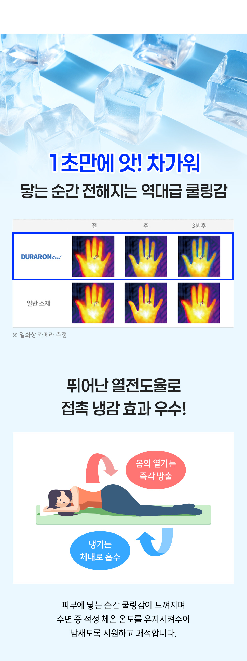 설렘하우스 퍼즐 듀라론 냉감 바디필로우 시원한 여름침구 3color 상세 이미지 8
