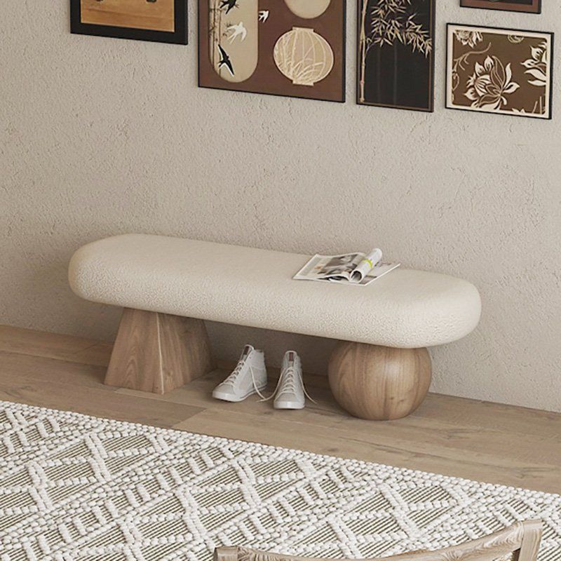 감성 원형다리 벤치 인테리어의자 쇼룸 포인트 가구 레트로 컬러(60x35x40cm)