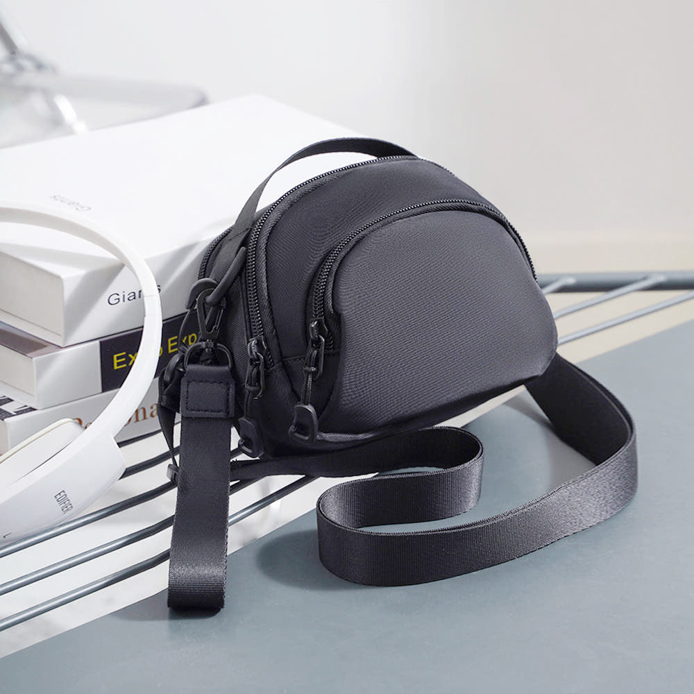 여성 나일론 미니백 해외 여행용 크로스백 슬링백 여권 핸드폰 가방