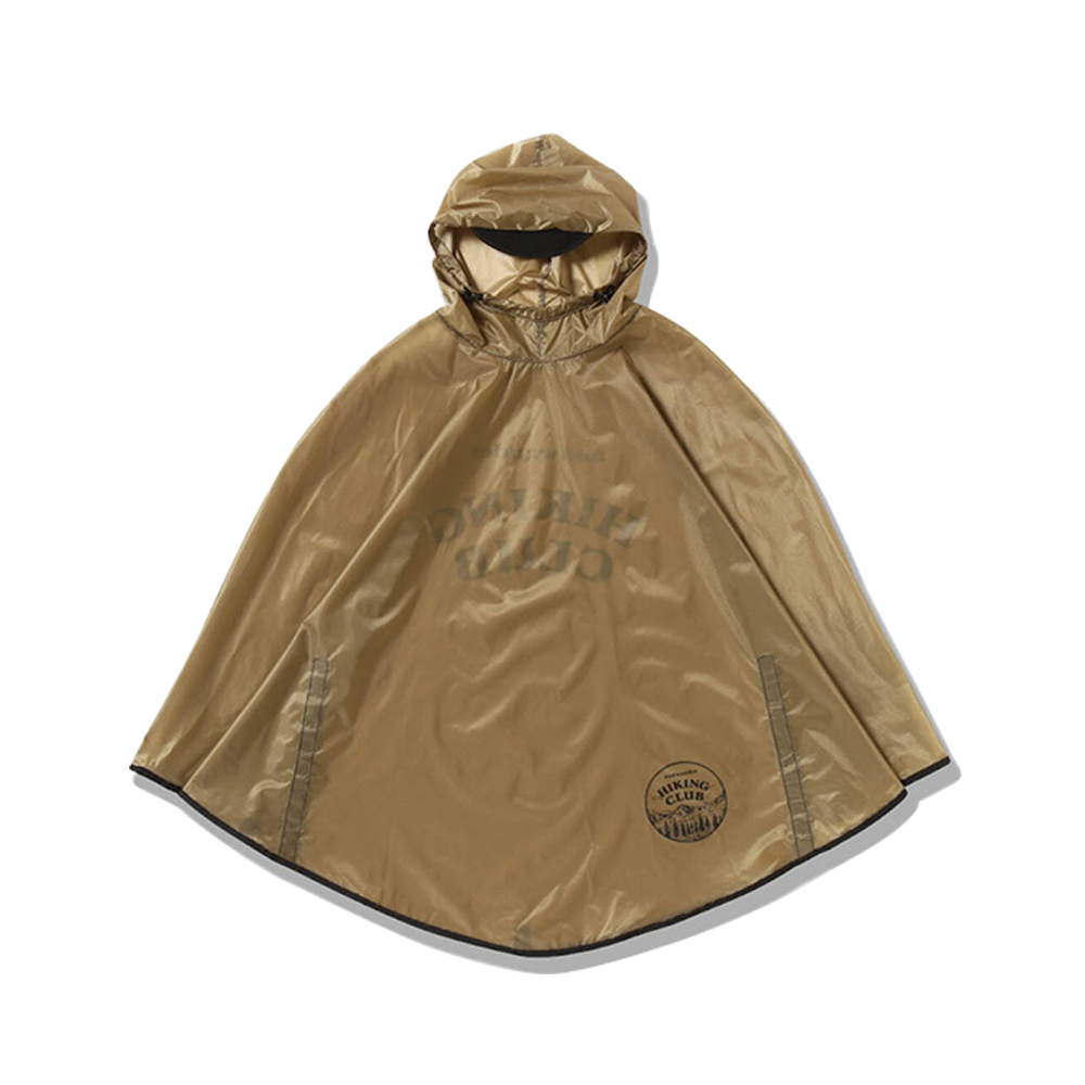 앤드원더 자켓 hiking club sil poncho 25SS 판초 우비 5745177303 - 메인 이미지