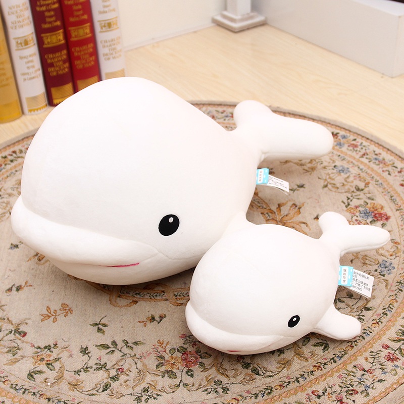 고래인형 봉제인형 동물 대형 애착인형 바다 돌고래 쿠션 모찌 바디필로우 - 상세 이미지 2