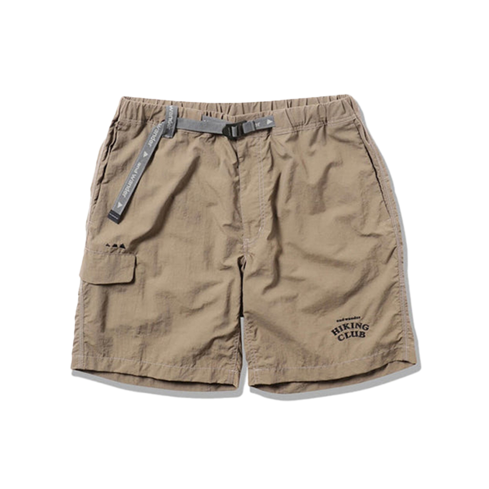 앤드원더 바지 hiking club Ny taffeta hiker short pants 25SS 고프코어룩 5745152052 - 상품 이미지