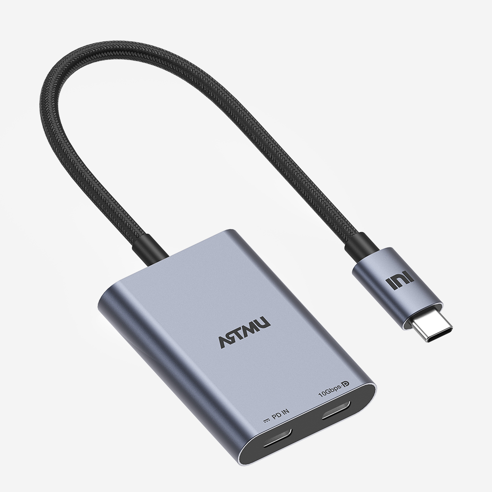 C타입 듀얼 젠더 디스플레이 PD충전 어댑터 케이블