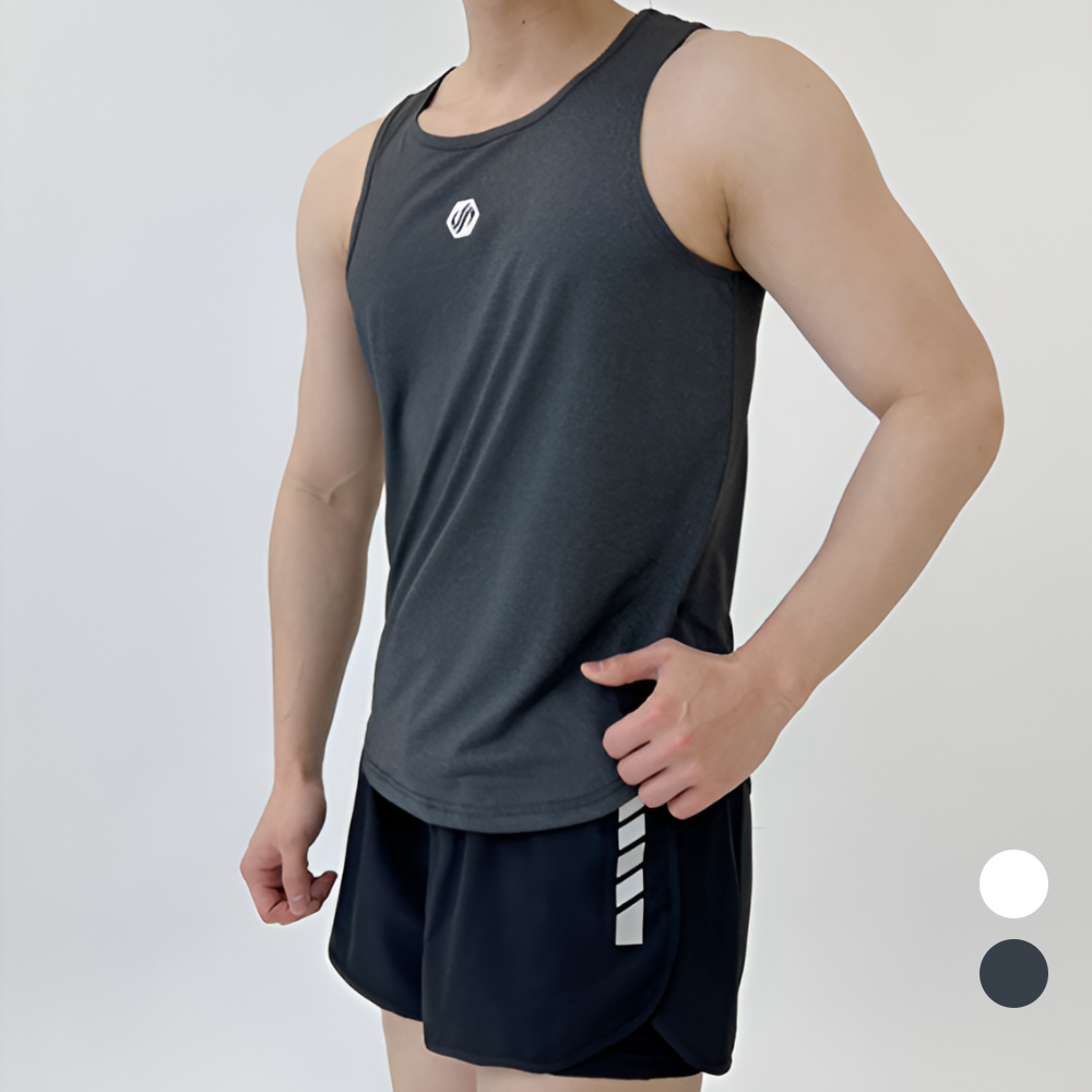 마라톤복장 런닝 러닝 마라톤 헬 남자 싱글렛 반바지 세트