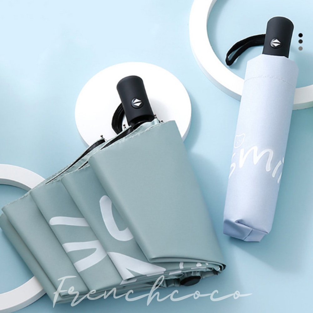 프렌치코코 3단 자동 우산 우양산 UV 자외선차단 - 상품 이미지
