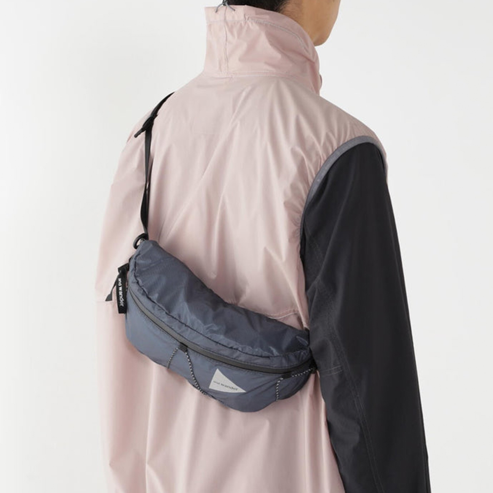 앤드원더 슬링백 sil waist bag 25SS 힙색 웨스트백 5745975214 - 상세 이미지 4